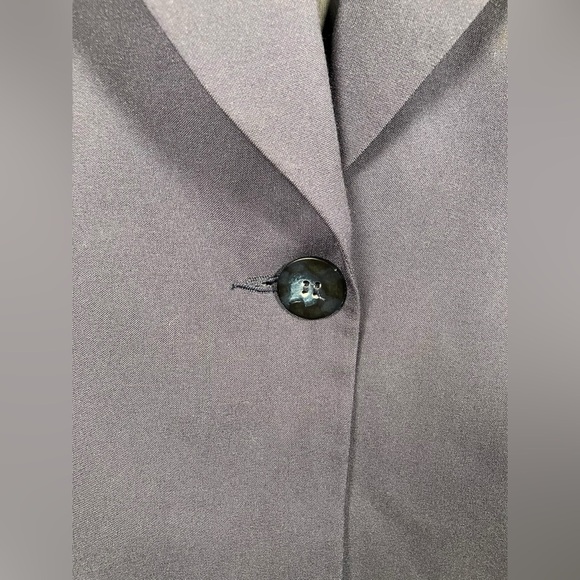 Appleseeds Single Button Blazer Blue Womens size 6 - Picture 3 of 10